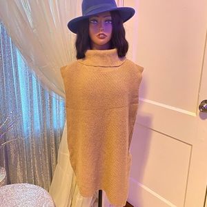 Halogen Sleeveless Turtleneck